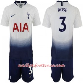 Maillot/Tenue Tottenham Hotspur Rose 3 Enfant Domicile 2018/2019